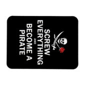 Magnet Flexible Vis tout et deviens un pirate (Horizontal)