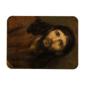 Magnet Flexible Visage compatissant de Jésus (Horizontal)