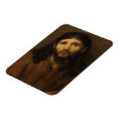 Magnet Flexible Visage compatissant de Jésus (Côté Gauche)