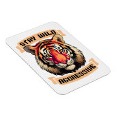MAGNET FLEXIBLE VISAGE DE TIGRE (Côté Droit)