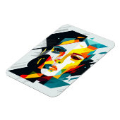 Magnet Flexible visage humain Abstrait (Côté Gauche)