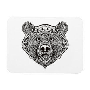 Magnet Flexible Visage inspiré d'ours