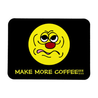 Magnet Flexible Visage somnolent Grumpey