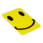 Magnet Flexible Visage Souriant Jaune Clair Rétro (Côté Droit)