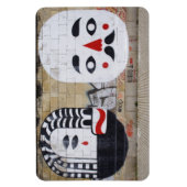 Magnet Flexible Visages blancs (Vertical)