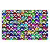 Magnet Flexible Visages souriants cool (Horizontal)