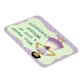 Magnet Flexible Visite Whine Country Retro Fun Kitsch (Côté Droit)