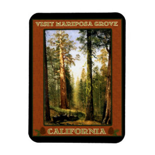 Magnet Flexible Visiter Mariposa Grove