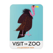 Magnet Flexible Visitez le zoo (Vertical)