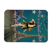 Magnet Flexible Vit Dans Un Monde De Rêve Funky Altered Art (Horizontal)