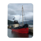 Magnet Flexible Vital Spark, Puffer Boat, Inveraray, Écosse, (Vertical)