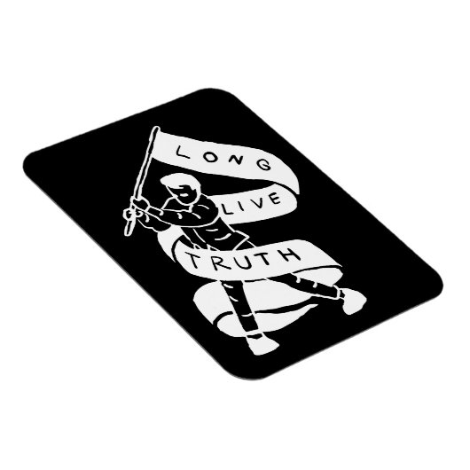 Magnet Flexible Vive la vérité (Côté Droit)