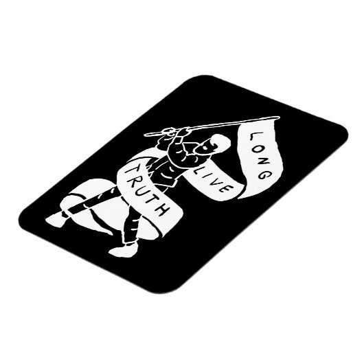 Magnet Flexible Vive la vérité (Côté Gauche)