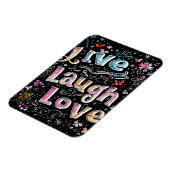 Magnet Flexible Vivre, aimer et rire (Côté Gauche)