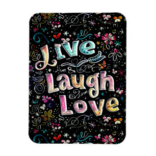 Magnet Flexible Vivre, aimer et rire