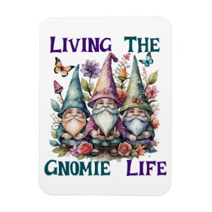 Magnet Flexible Vivre la vie de gnome