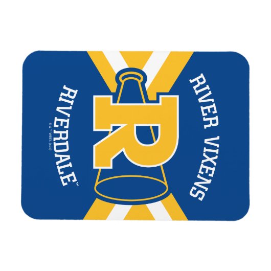 Magnet Flexible Vixens Cheer Uniform (Horizontal)