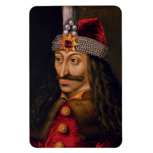 Magnet Flexible Vlad tepes Impaler Portrait Voivode Histoire de Dr