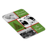 Magnet Flexible Vœux chaleureux et gui (Côté Droit)