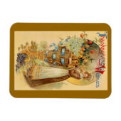 Magnet Flexible Voeux d'action de grâces (Horizontal)