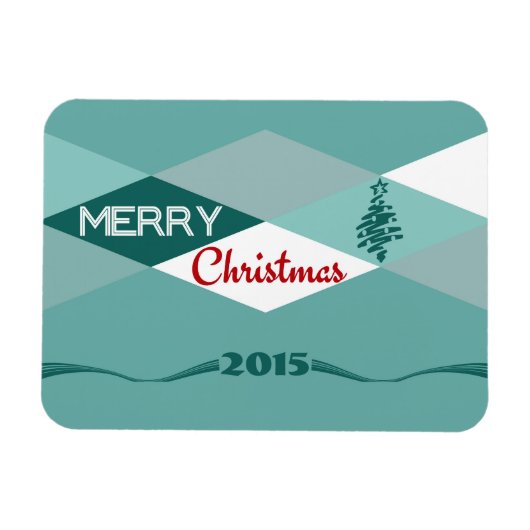 Magnet Flexible voeux de Noël (Horizontal)