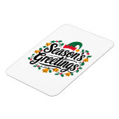 Magnet Flexible Vœux de Noël (Côté Gauche)