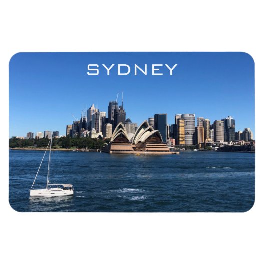 Magnet Flexible voile de sydney (Horizontal)
