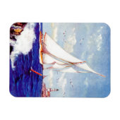 Magnet Flexible Voile Par Le Phare par Albert B. Marks (Horizontal)