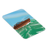 Magnet Flexible Voilier classique (Côté Droit)