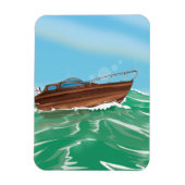 Magnet Flexible Voilier classique (Vertical)