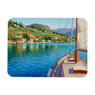 Magnet Flexible Voilier en Corfou Grèce Voyage