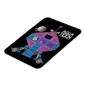 Magnet Flexible Voiture Aqua Ado Hunger Force Mooninites (Côté Gauche)