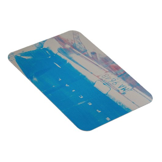 Magnet Flexible Voiture bleue (Côté Droit)