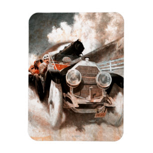 Magnet Flexible Voiture contre le train par William Harnden