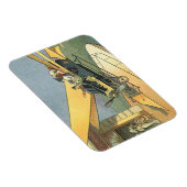 Magnet Flexible Voiture convertible Steampunk de science-fiction v (Côté Droit)