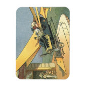 Magnet Flexible Voiture convertible Steampunk de science-fiction v (Vertical)