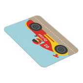 Magnet Flexible Voiture de course mignonne pour garçons (Côté Droit)