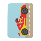 Magnet Flexible Voiture de course mignonne pour garçons (Vertical)