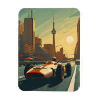 Voiture de course vintage à Toronto