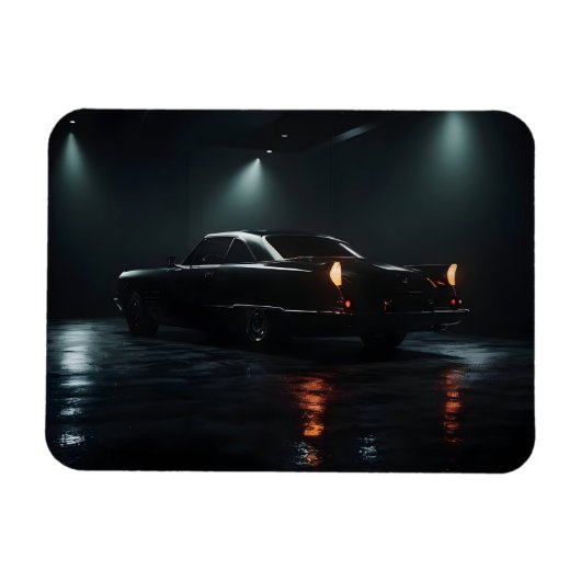 Magnet Flexible Voiture de luxe noire (Horizontal)