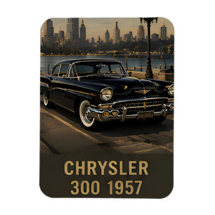 Magnet Flexible Voiture de performance américaine vintage Chrysler