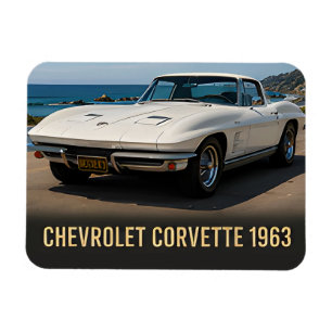 Magnet Flexible Voiture de route sportive américaine Chevrolet Cor