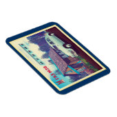 Magnet Flexible Voiture Russe Et Dacha (Côté Droit)