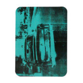 Magnet Flexible Voiture verte (Vertical)