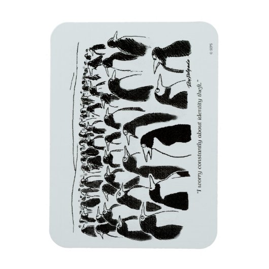 Magnet Flexible Vol d'identité (Vertical)