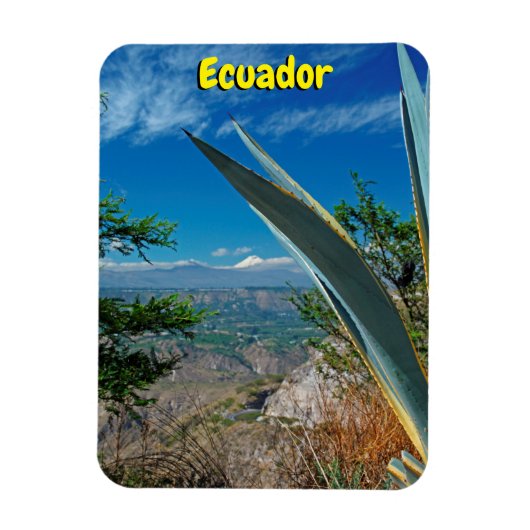 Magnet Flexible Volcan Cotopaxi, Equateur (Vertical)