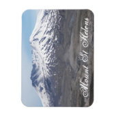 Magnet Flexible Volcan du mont Sainte-Hélène couvert de neige (Vertical)