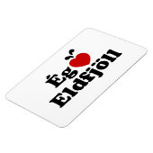 Magnet Flexible Volcans I Heart (Love) [Ég Elska Eldfjöll] (Côté Gauche)