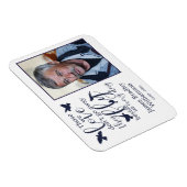 Magnet Flexible Voler à côté de nous Bird Memorial Funeral Keepsak (Côté Droit)