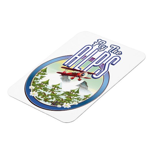 Magnet Flexible Voler Les Alpes (Côté Gauche)